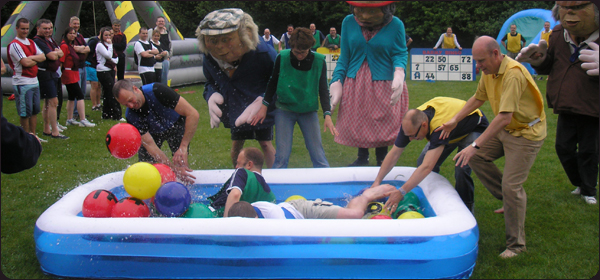 Barmy Bingo Its a Knockout Team Building Events