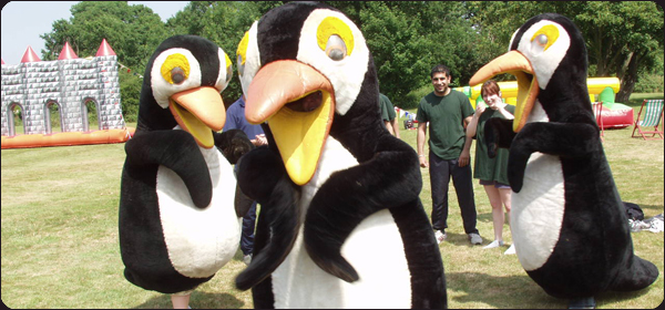 Penguin Pursuit Its a Knockout Team Building Events