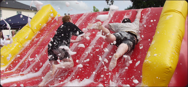 Slippery Slope Its a Knockout Team Building Events