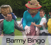 Barmy Bingo Its a Knockout Games